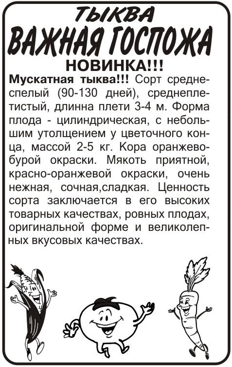 Важная госпожа бп