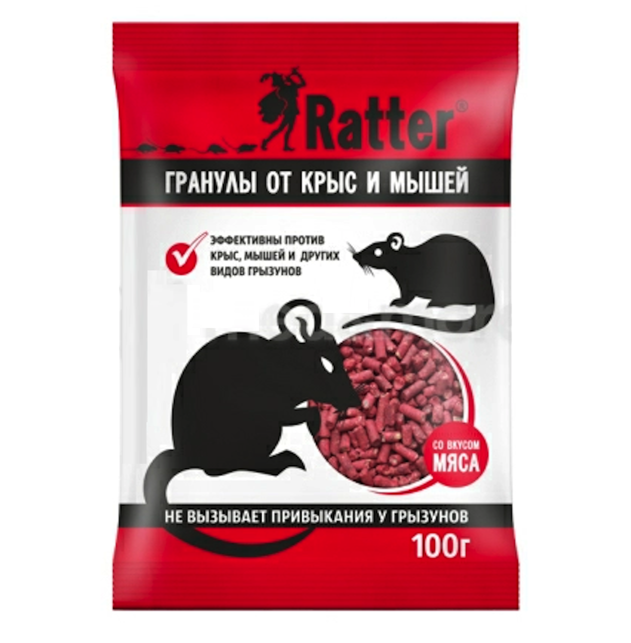 Гранулы от крыс Ratter
