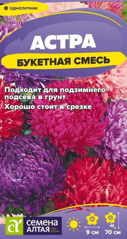 Астра букетная смесь
