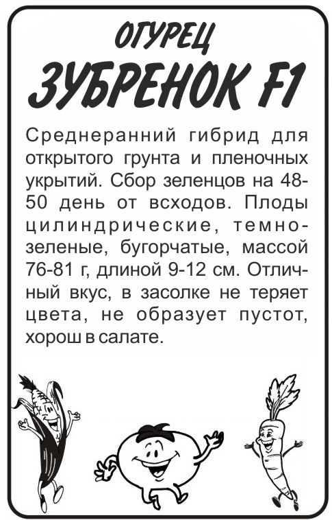 Зубренок бп