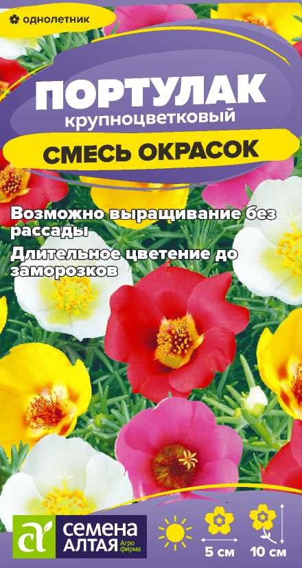 Портулак Смесь окрасок