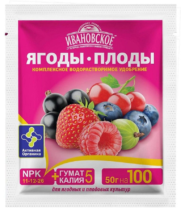Удобрение ягоды-плоды