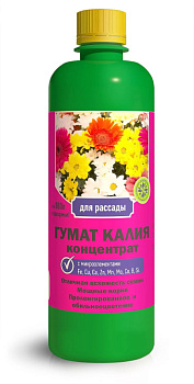Гумат калия для цветов/ ФХИ/ 0.5 л.