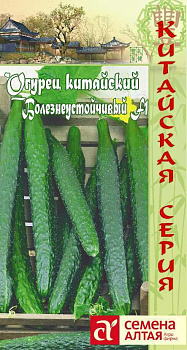 Огурец Китайский Болезнеустойчивый F1/Сем Алт/цп 6 шт. КИТАЙСКАЯ СЕРИЯ