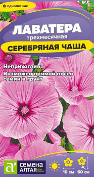 Цветы Лаватера Серебряная чаша/Сем Алт/цп 0,2 гр.