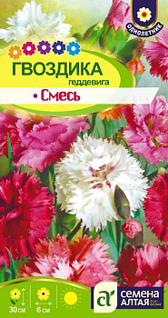 Цветы Гвоздика Смесь Геддевига/Сем Алт/цп 0,2 гр.