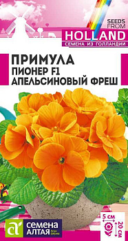 Цветы Примула Пионер Апельсиновый фреш/Сем Алт/цп 5 шт двулетник ГОЛЛАНДИЯ
