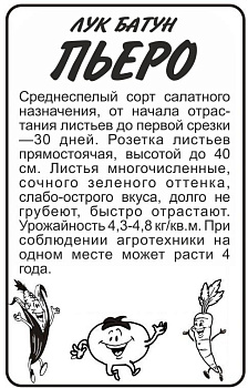 Лук Батун Пьеро/Сем Алт/бп 1 гр.