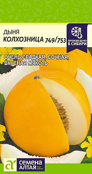 Дыня Колхозница 749/753/Сем Алт/цп 0,5 гр.