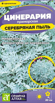 Цветы Цинерария Серебряная Пыль/Сем Алт/цп 0,05 гр.