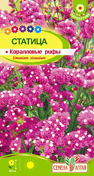 Цветы Статица Коралловые рифы/Сем Алт/цп 0,1 гр.