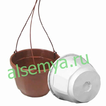 Кашпо+усы 3 л (терракот)