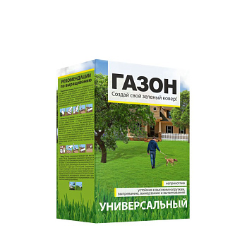 Газонная трава Универсальный/ 1 кг в коробке