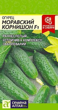 Огурец Моравский Корнишон F1/Сем Алт/цп 0,3 гр.р