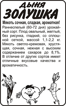 Дыня Золушка/Сем Алт/бп 0,5 гр.