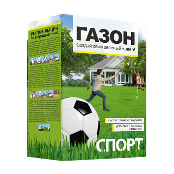 Газонная трава Спорт/ 1 кг в коробке