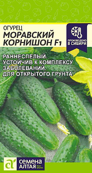 Огурец Моравский Корнишон F1/Сем Алт/цп 0,3 гр.р