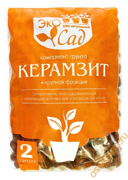 Керамзит крупный 2 л.