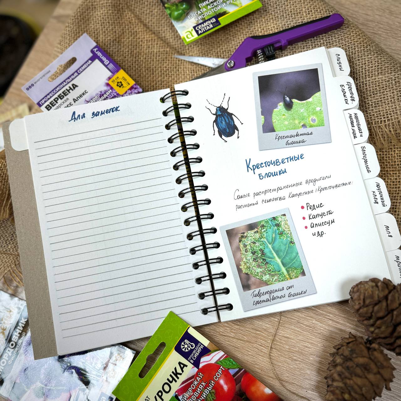 Блокнот вредители 1