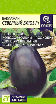 Баклажан Северный Блюз F1/Сем Алт/цп 10 шт.р